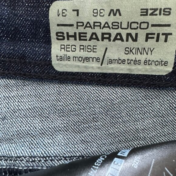 Men's Parasuco Jean Size 36 / 31 - Picture 2 of 6